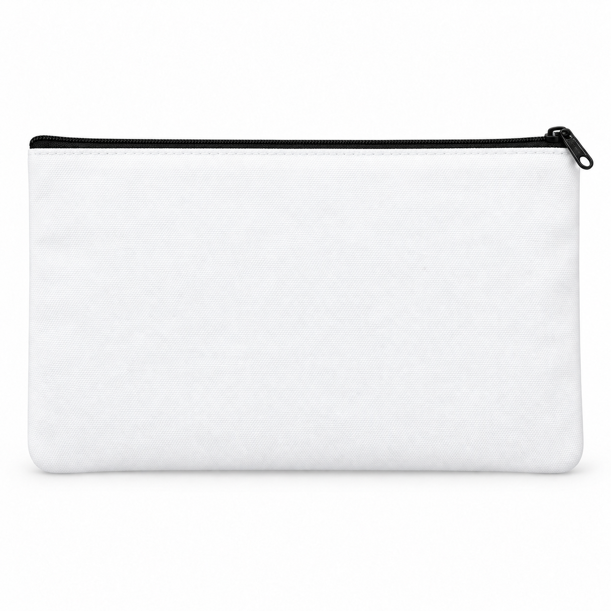 Blank Canvas Zipper Pouch – 21 × 12 cm / 8.27 × 4.72 in — photo 3
