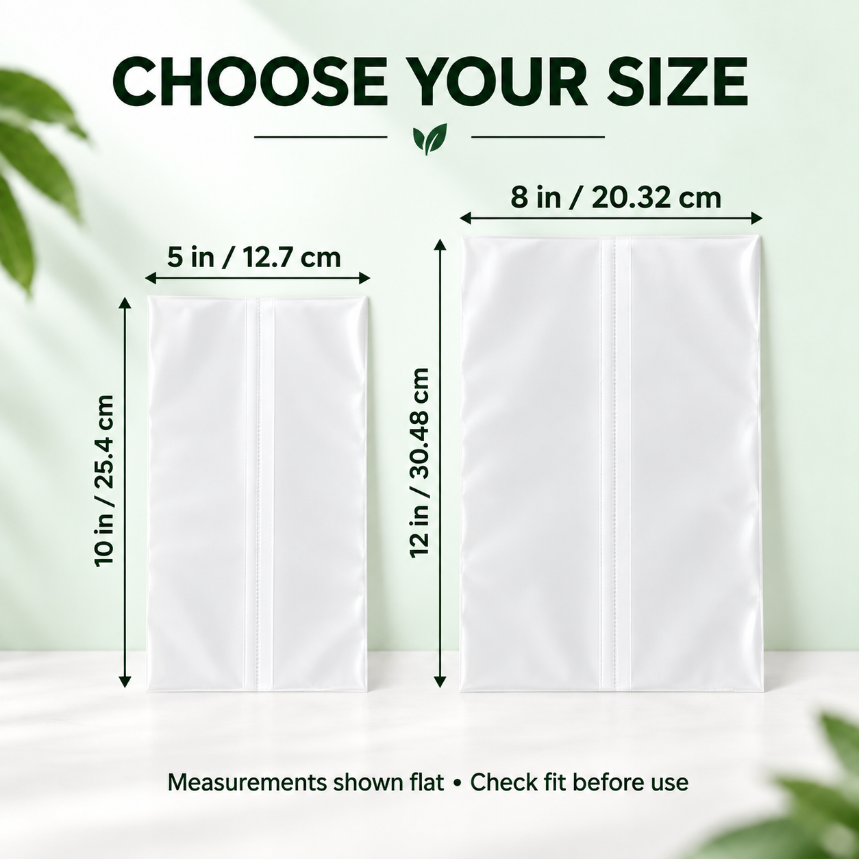 Sublimation Shrink Wrap Sleeves – 5 × 10 in / 8 × 12 in, 10–100 Pieces — photo 2