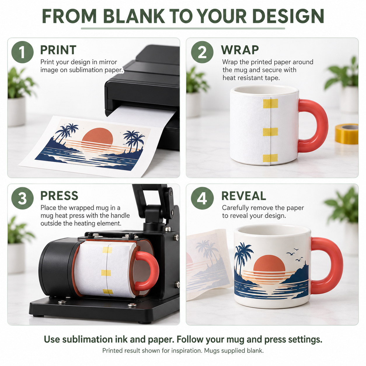 Colorful Ceramic Sublimation Blank Mug - 330 ml, 16 Color Options — photo 6