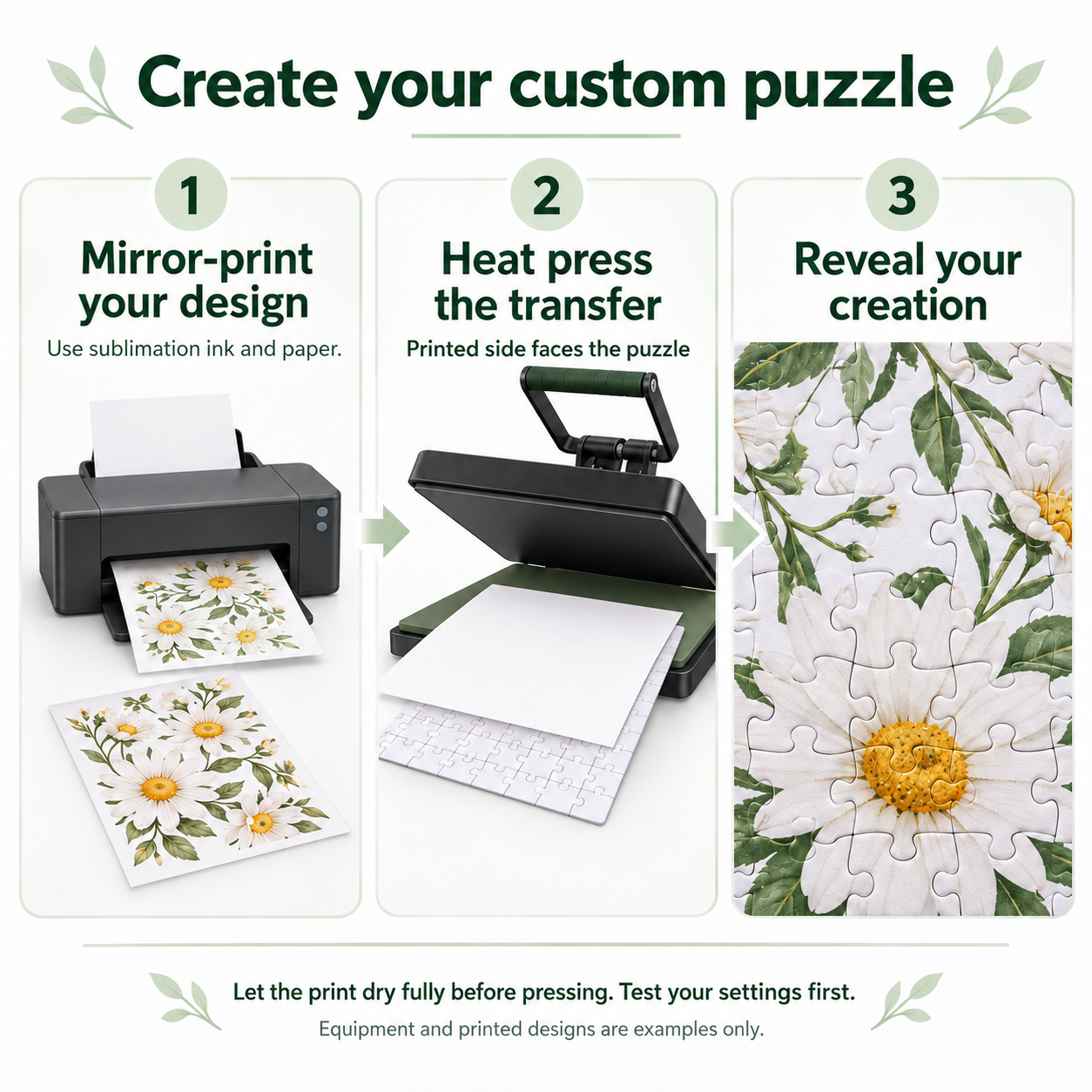 Blank Sublimation Jigsaw Puzzles – 120 Pieces Each, 20 × 29 cm, 10-Pack — photo 6
