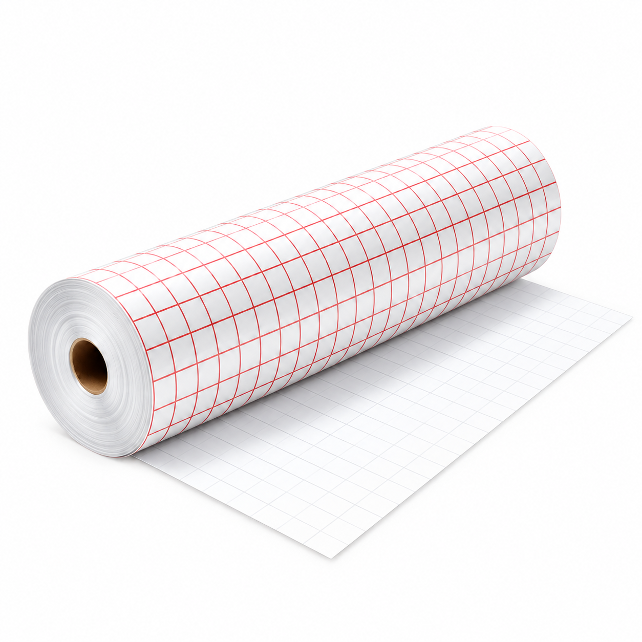 Clear Grid PET Transfer Tape for Adhesive Vinyl – 30.5 cm Wide, 3.65 m / 15.25 m